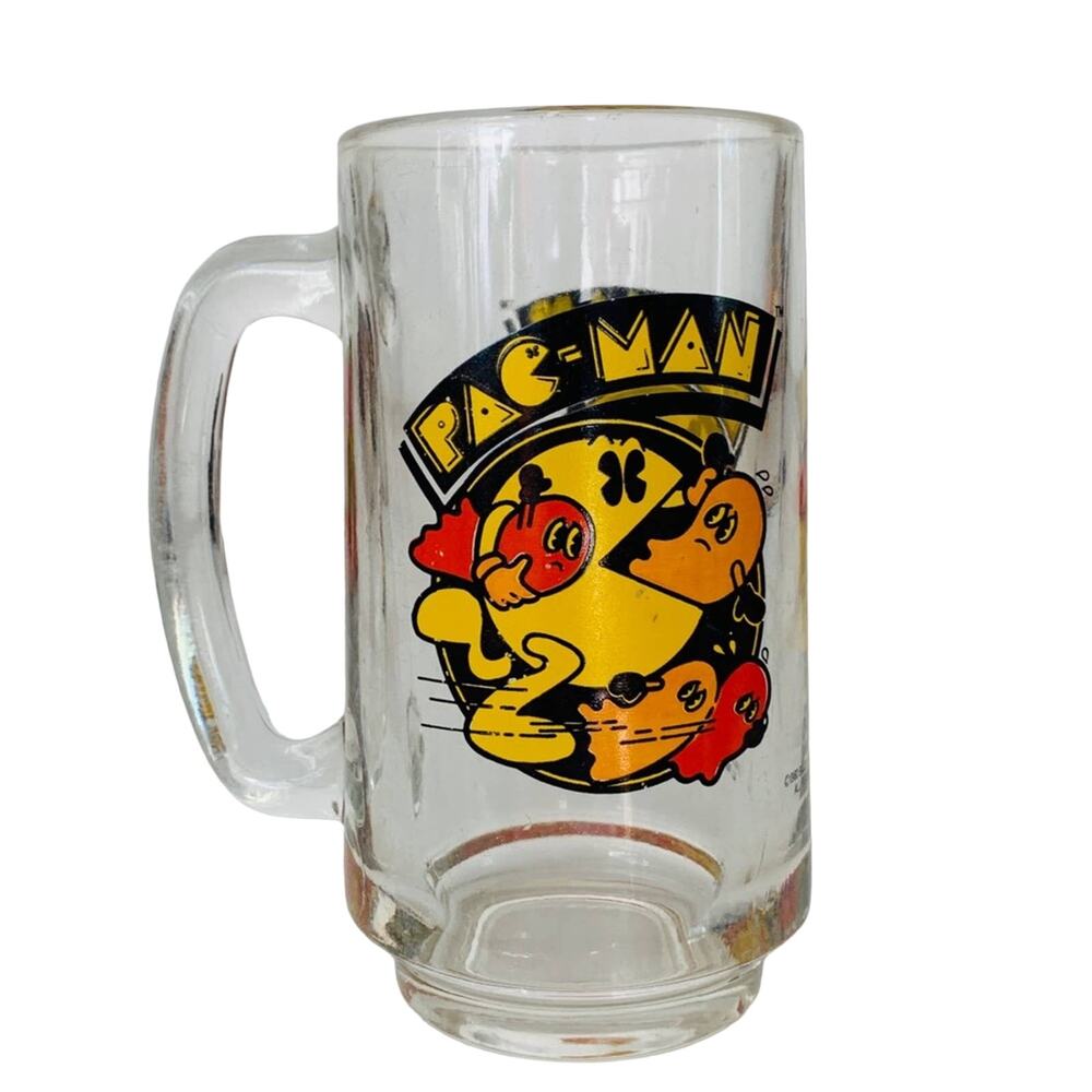 1982 Pac-man Glass Mug